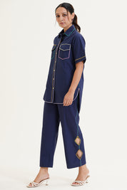 Isabella Cutout Embroidered Co-ord Set