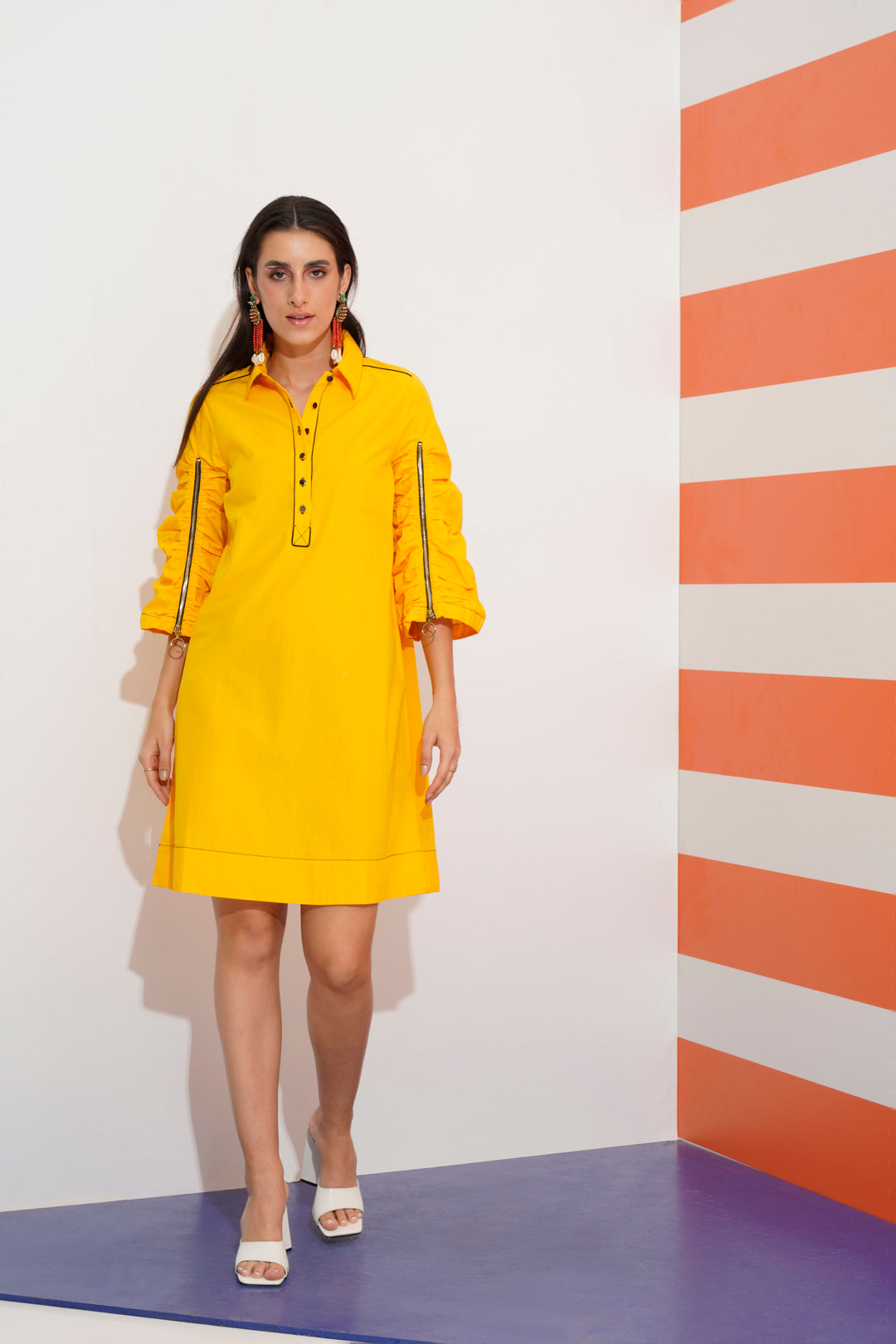 Brynn Dress with Zip and Pockets STITCH STORIES