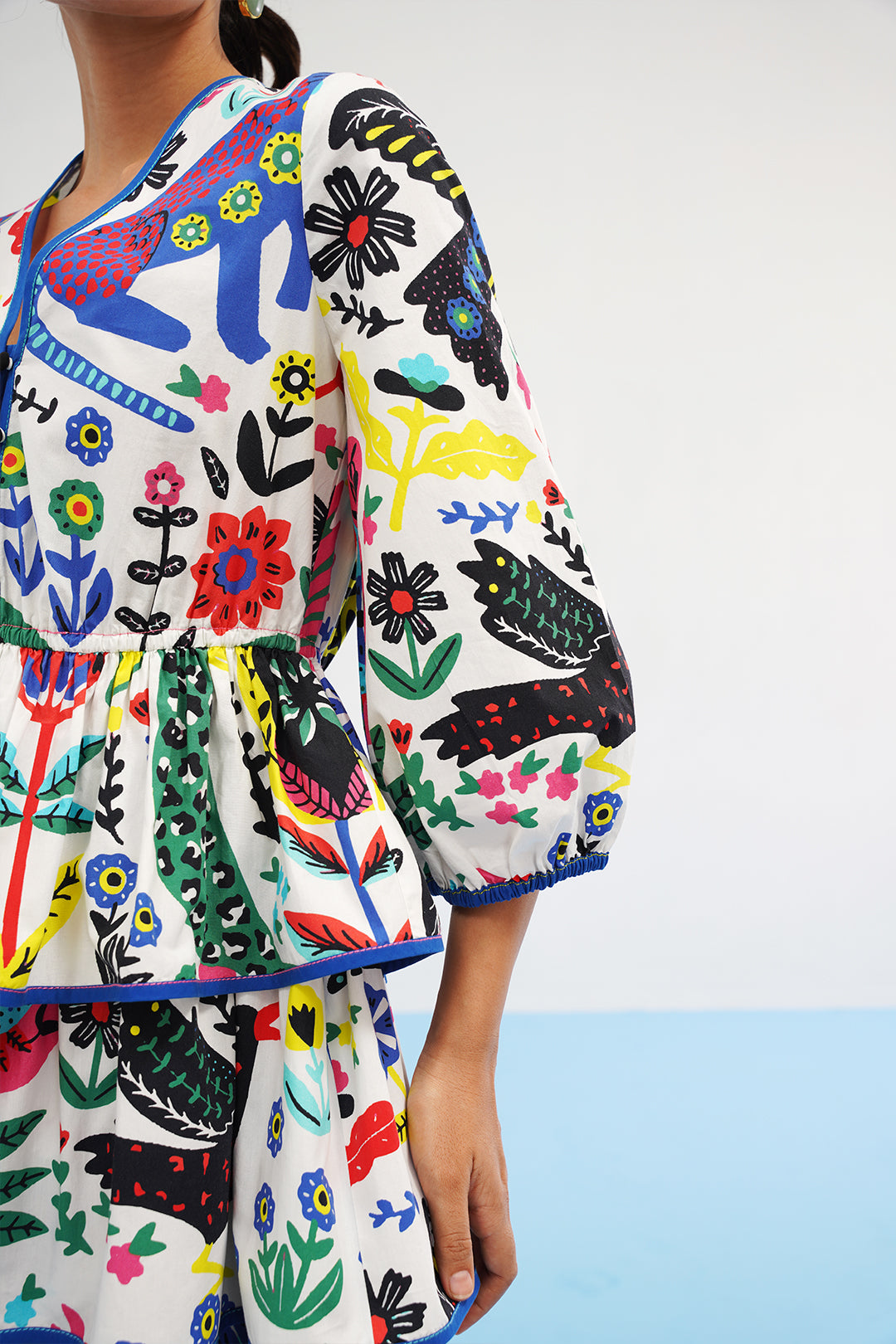 Abigail Dress with Tier and Frill