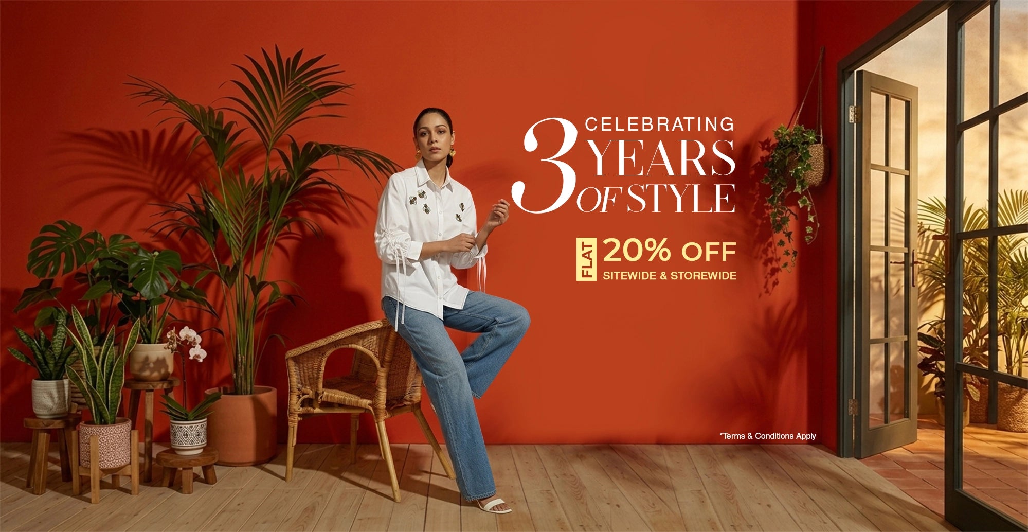 Anniversary Sale - Flat 20% Off