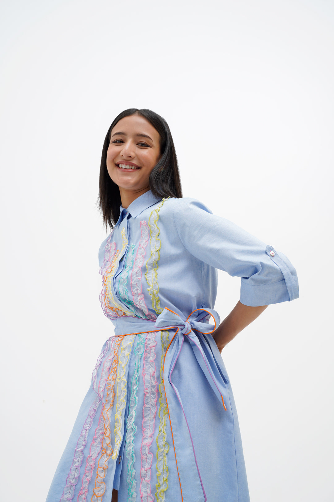 The Bluebell Dress - Baby Blue