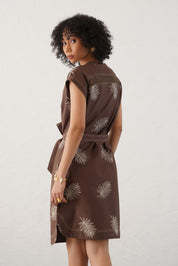 Freya Palm Leaf Dress