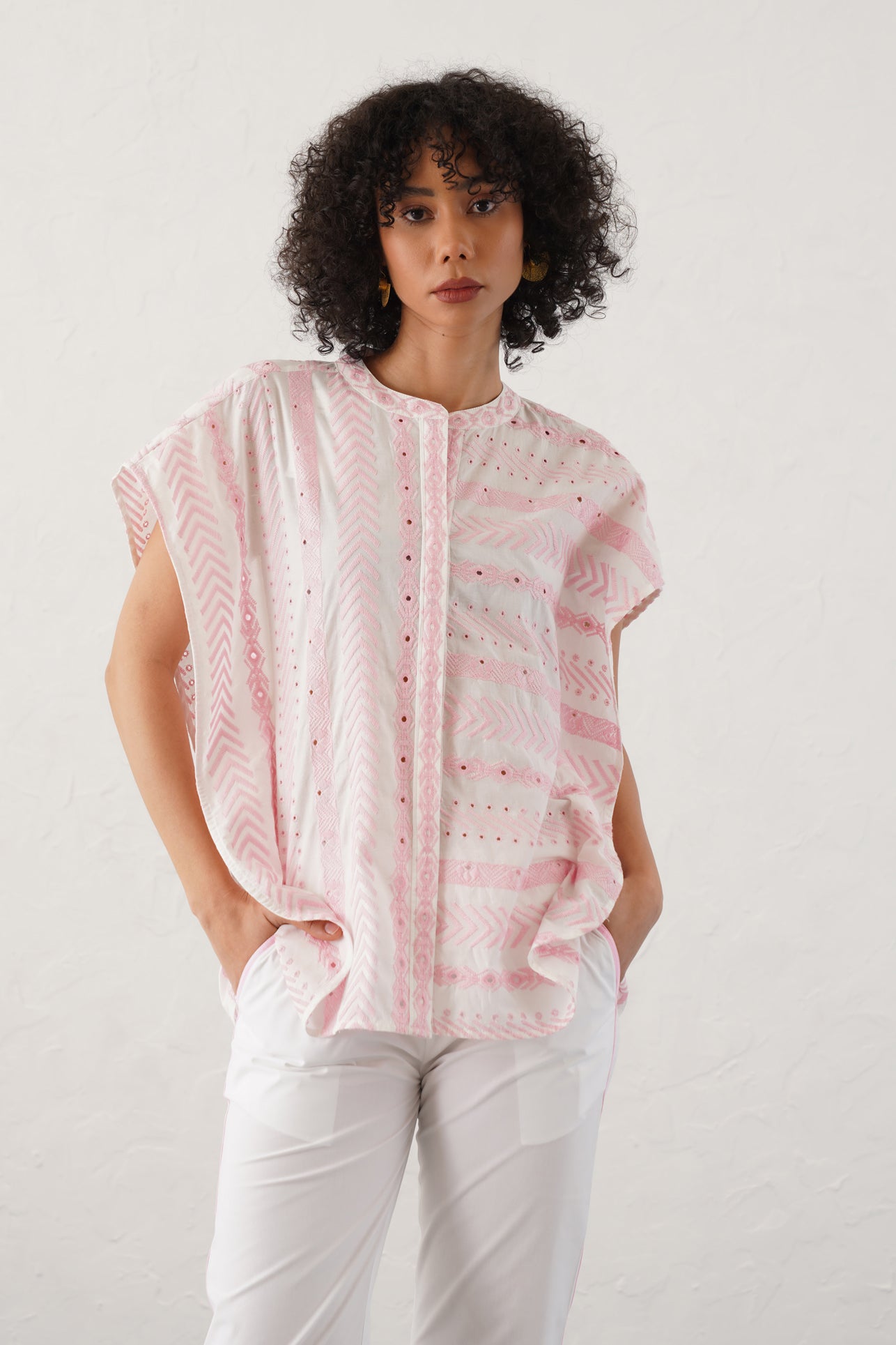 Sophia Embroidered Top