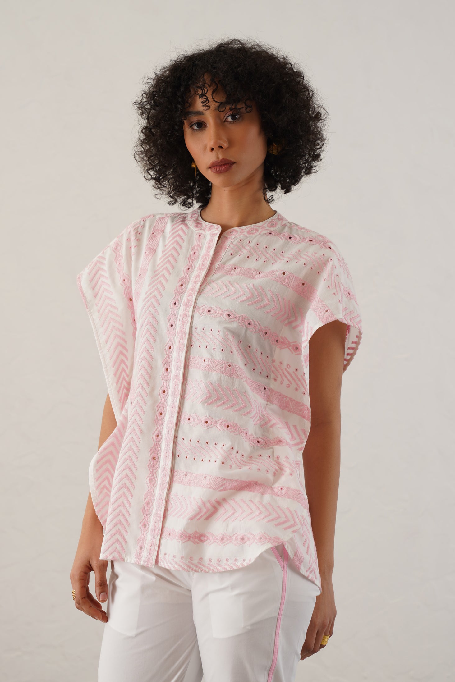 Sophia Embroidered Top