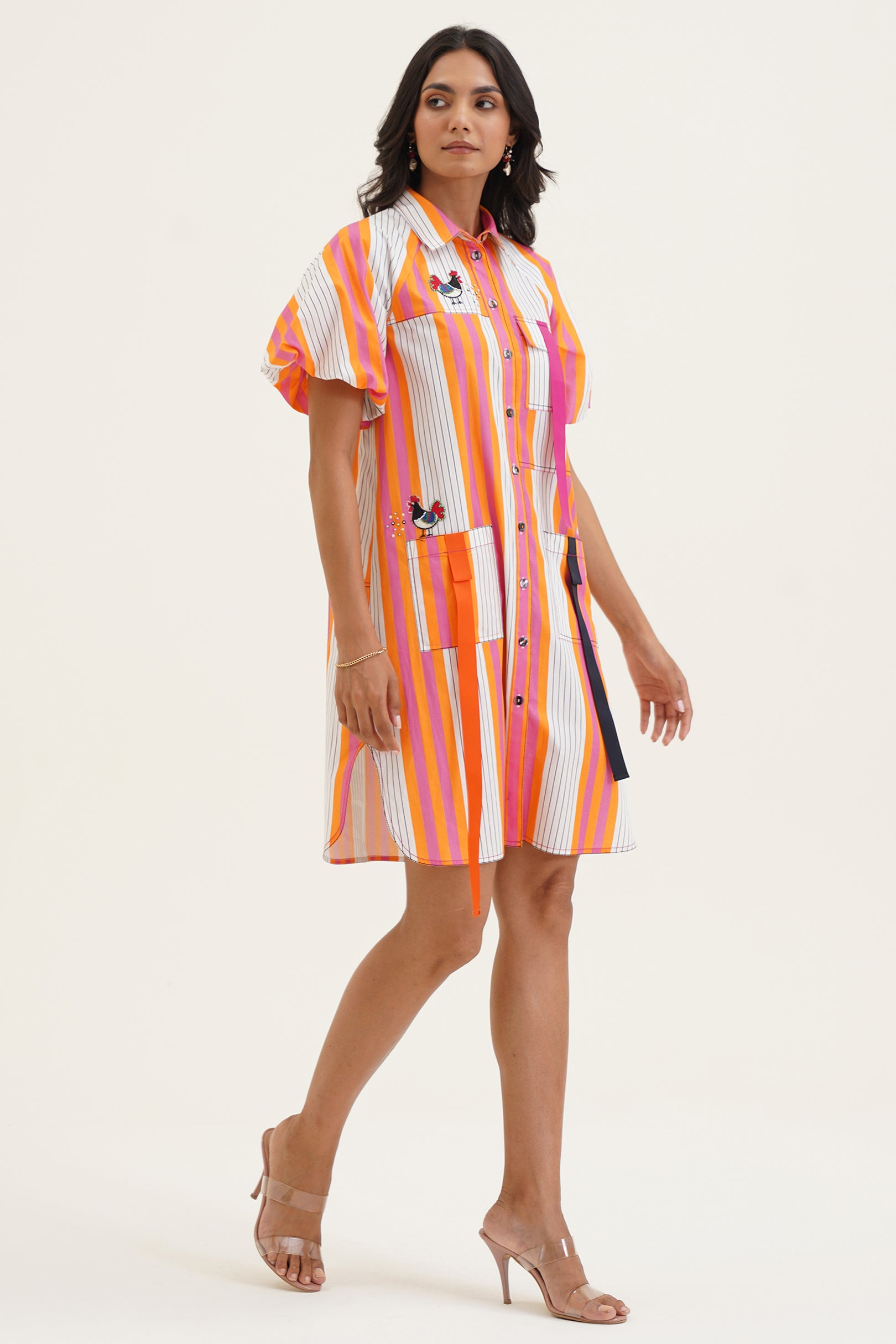 SLY  STITCH SHORT ROMPERS ステッチ ロンパース SLY STITCH SHORT ROMPERS ステッチ ロンパース
