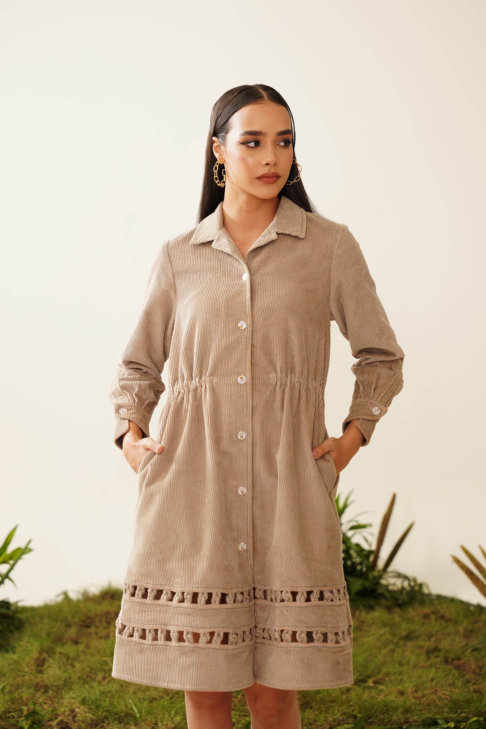 Sienna Cord Dress