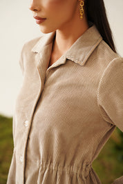 Sienna Cord Dress