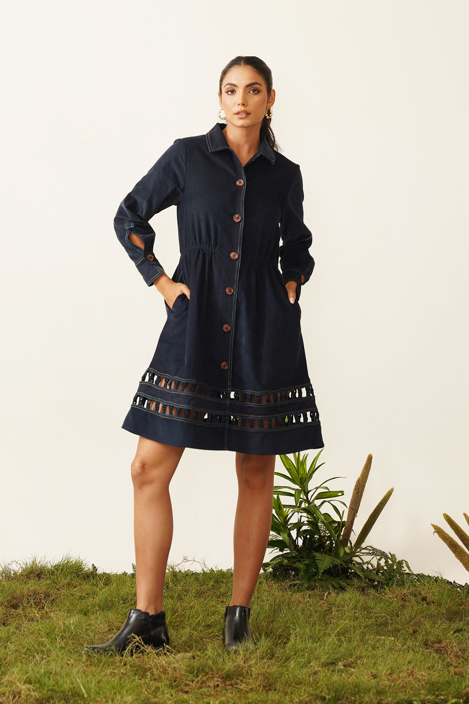 Sienna Cord Dress
