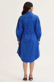 Brielle Dress with Floral Embroidery