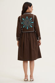 Tie Coat Dress