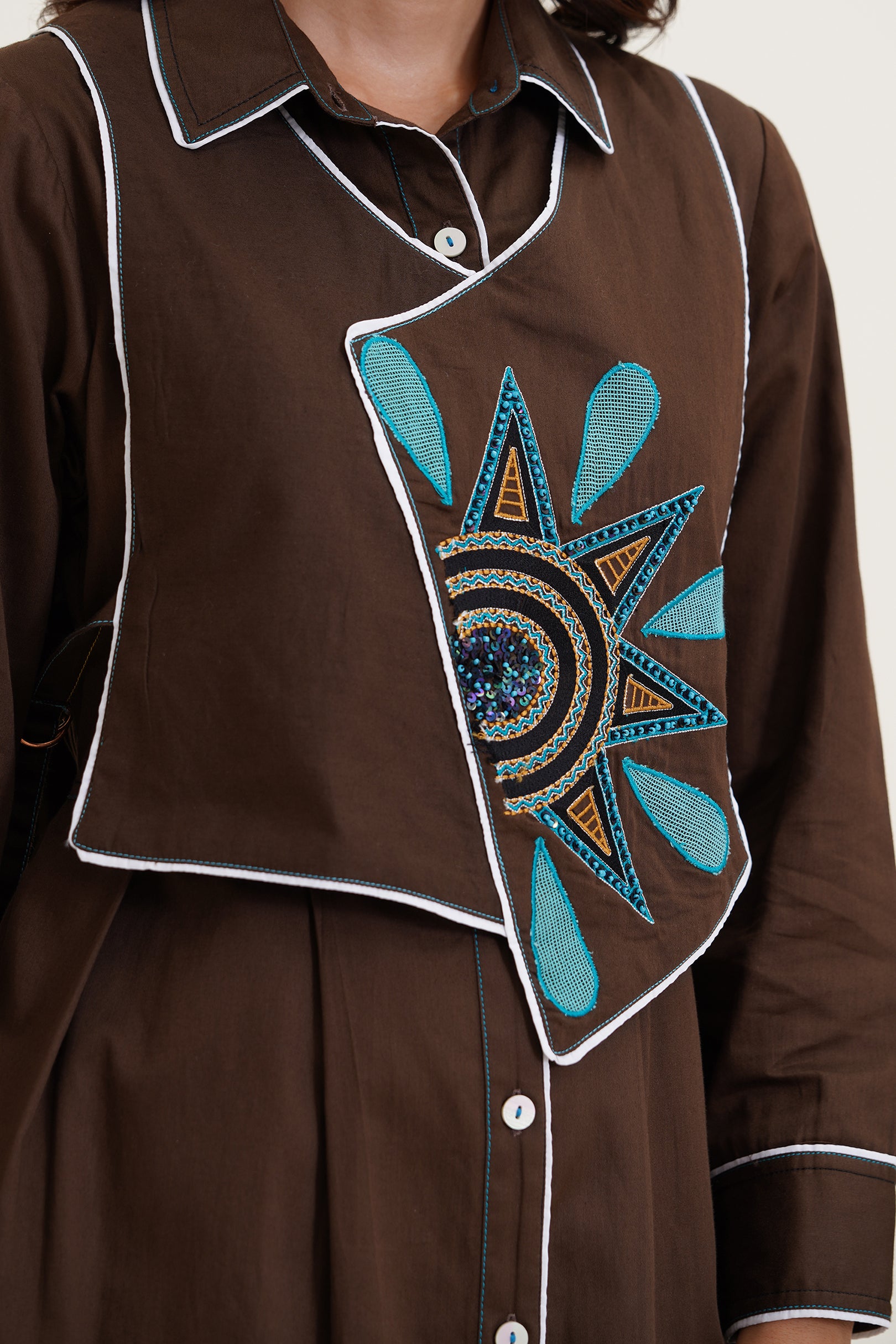 Tie Coat Dress