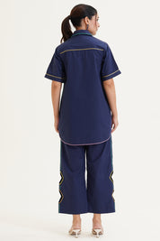 Isabella Cutout Embroidered Shirt