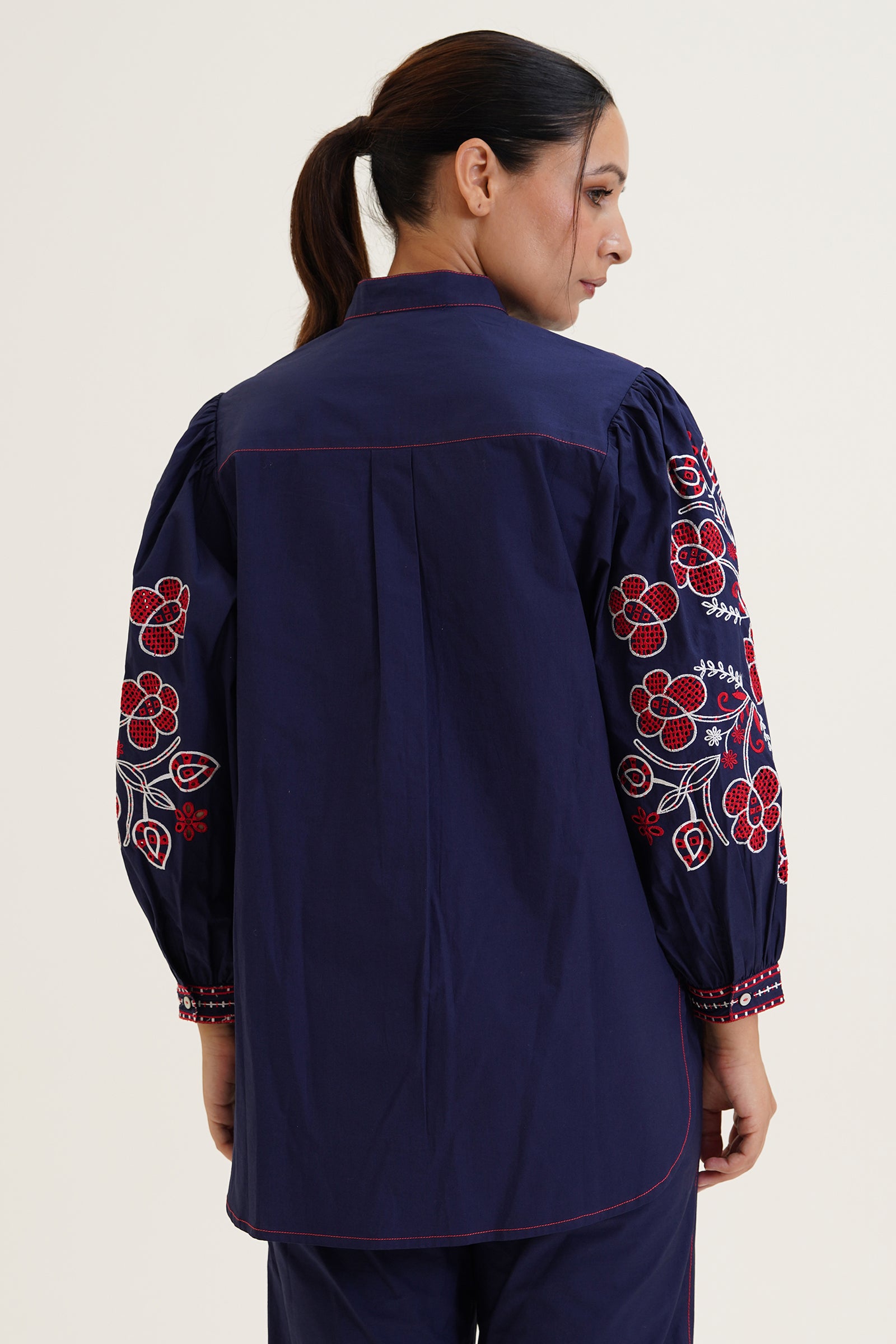 Daisy Embroidered Shirt