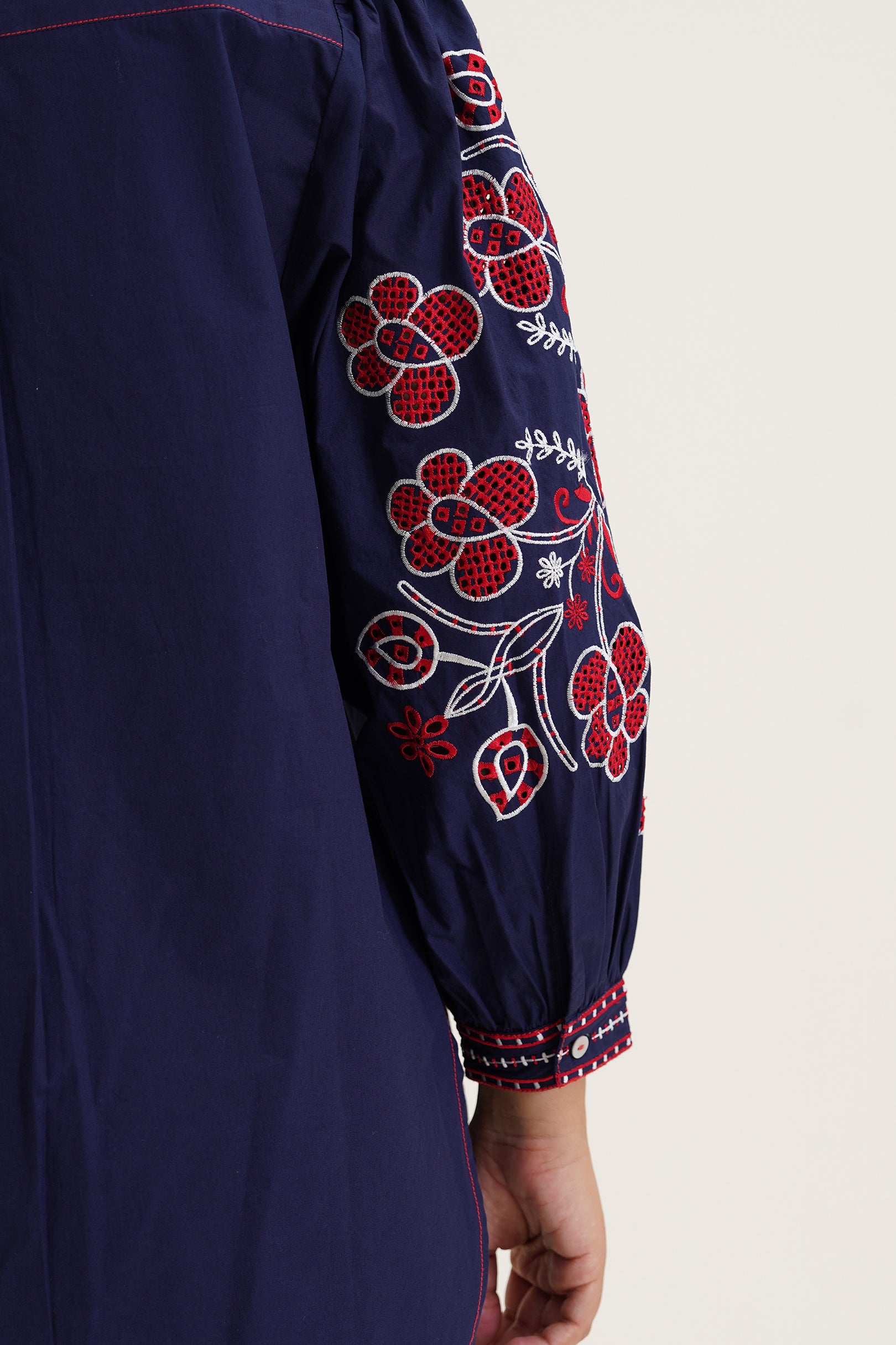 Daisy Embroidered Shirt