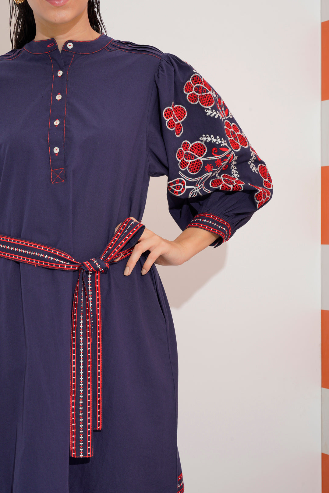 Jasmine Embroidered Dress