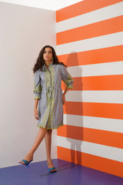 Juliet Embroidered Dress with Cut work