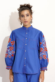 Daisy Embroidered Shirt