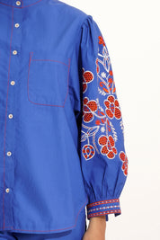 Daisy Embroidered Shirt