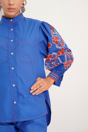 Daisy Embroidered Shirt