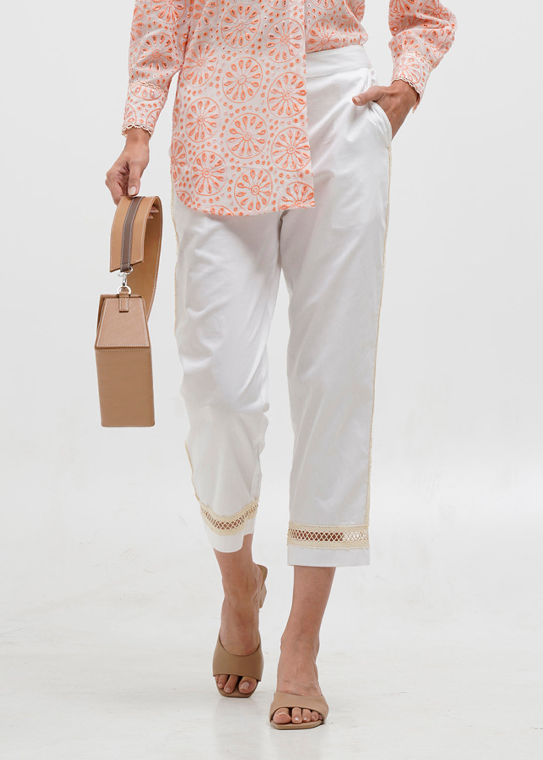 Mia Quirky Embroidery Pants