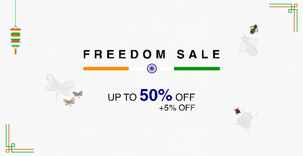 Freedom Sale | Up to 50% Off