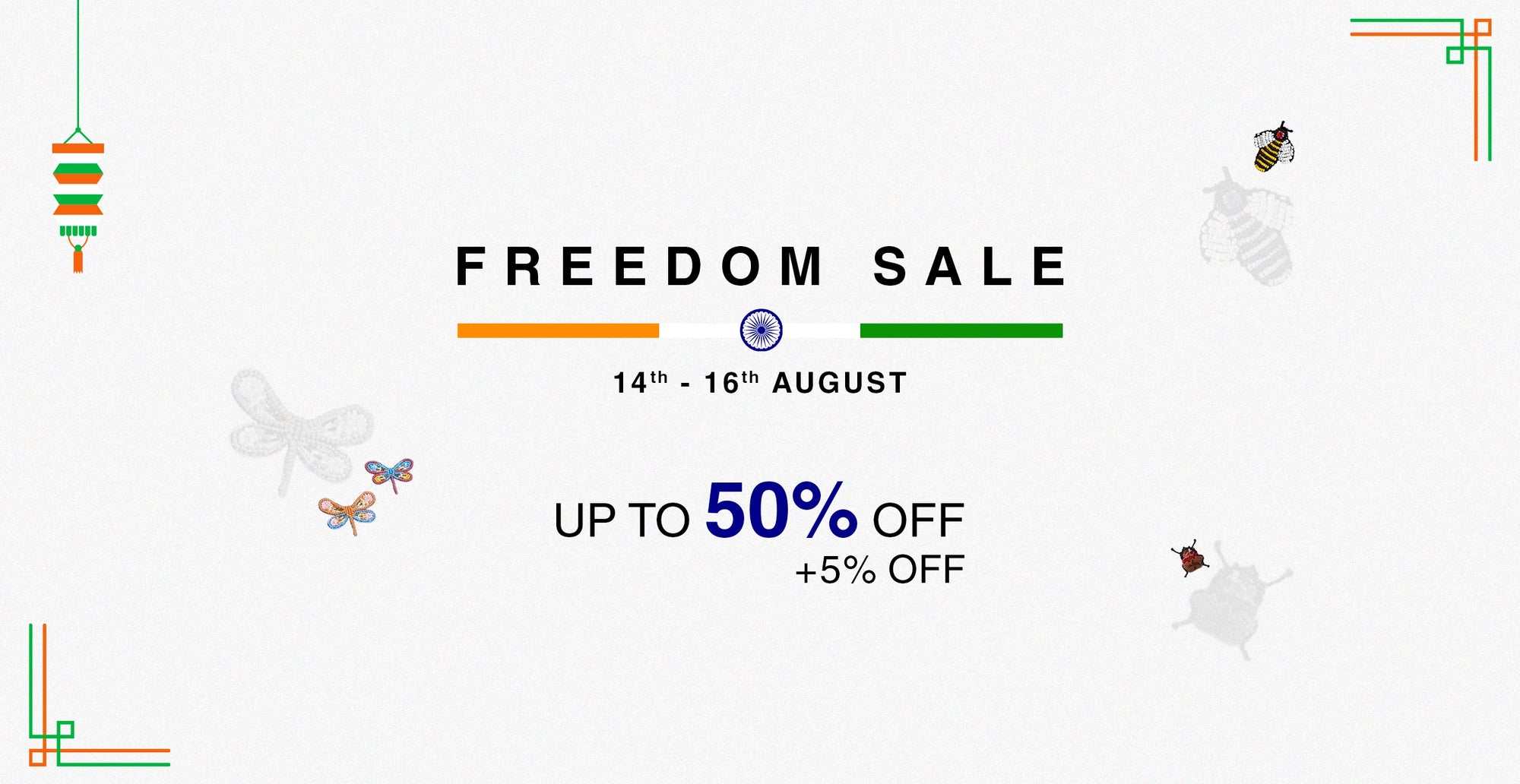Freedom Sale | Up to 50% Off
