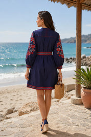 Jasmine Embroidered Dress