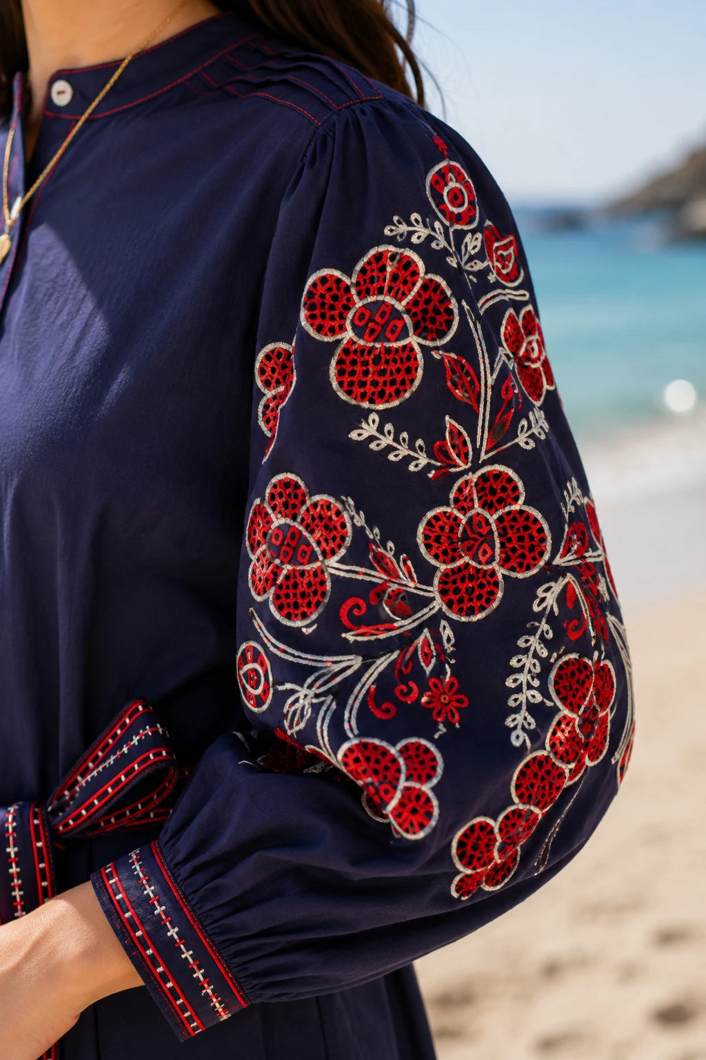 Jasmine Embroidered Dress