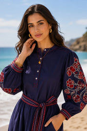 Jasmine Embroidered Dress
