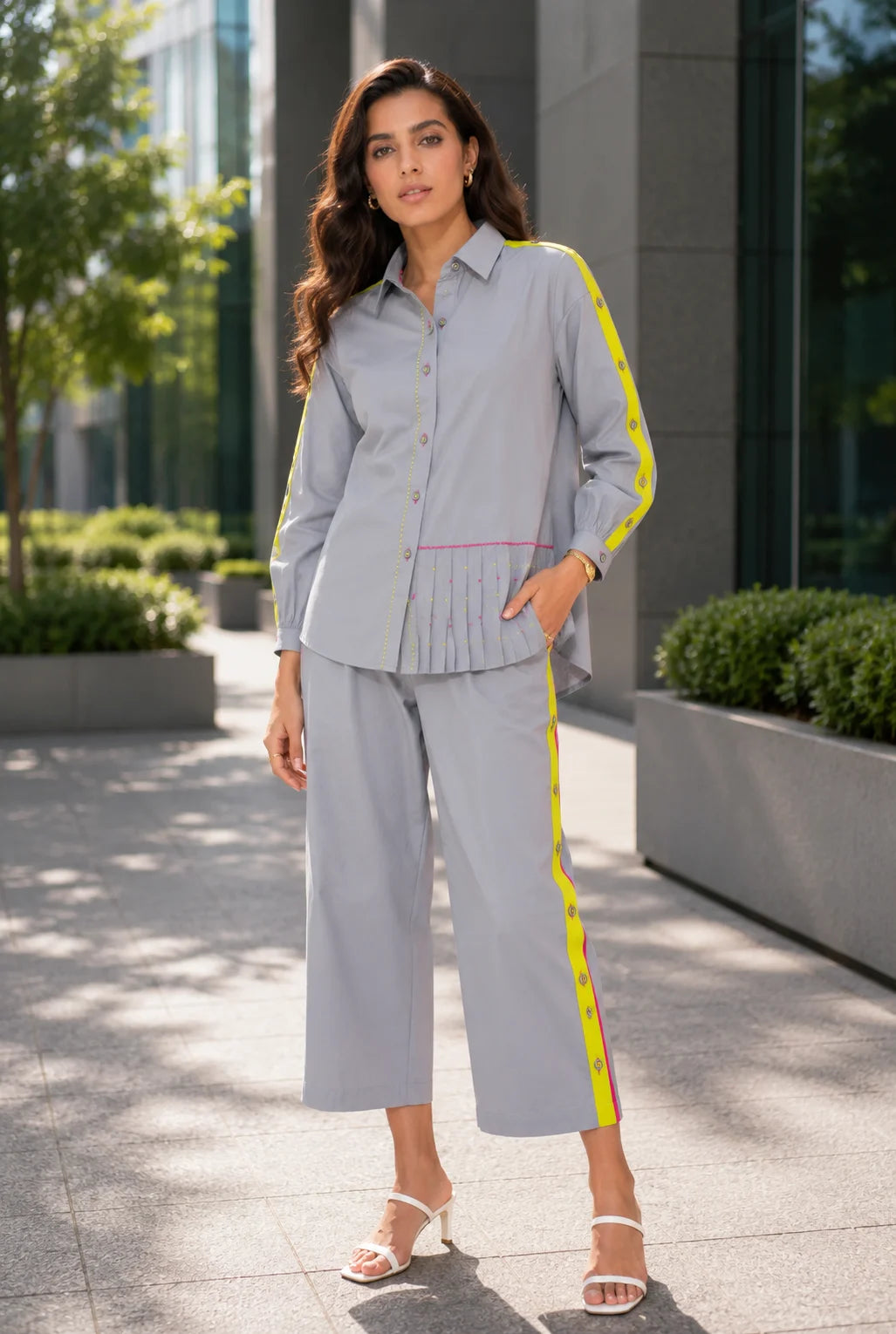 Savannah Embroidered Co-ord Set